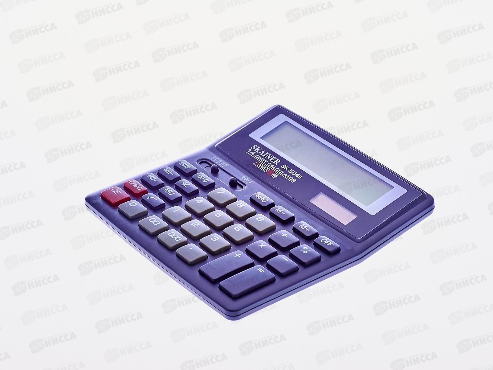 Калькулятор SKAINER SK-504ll 14 разрядный, настольный *15