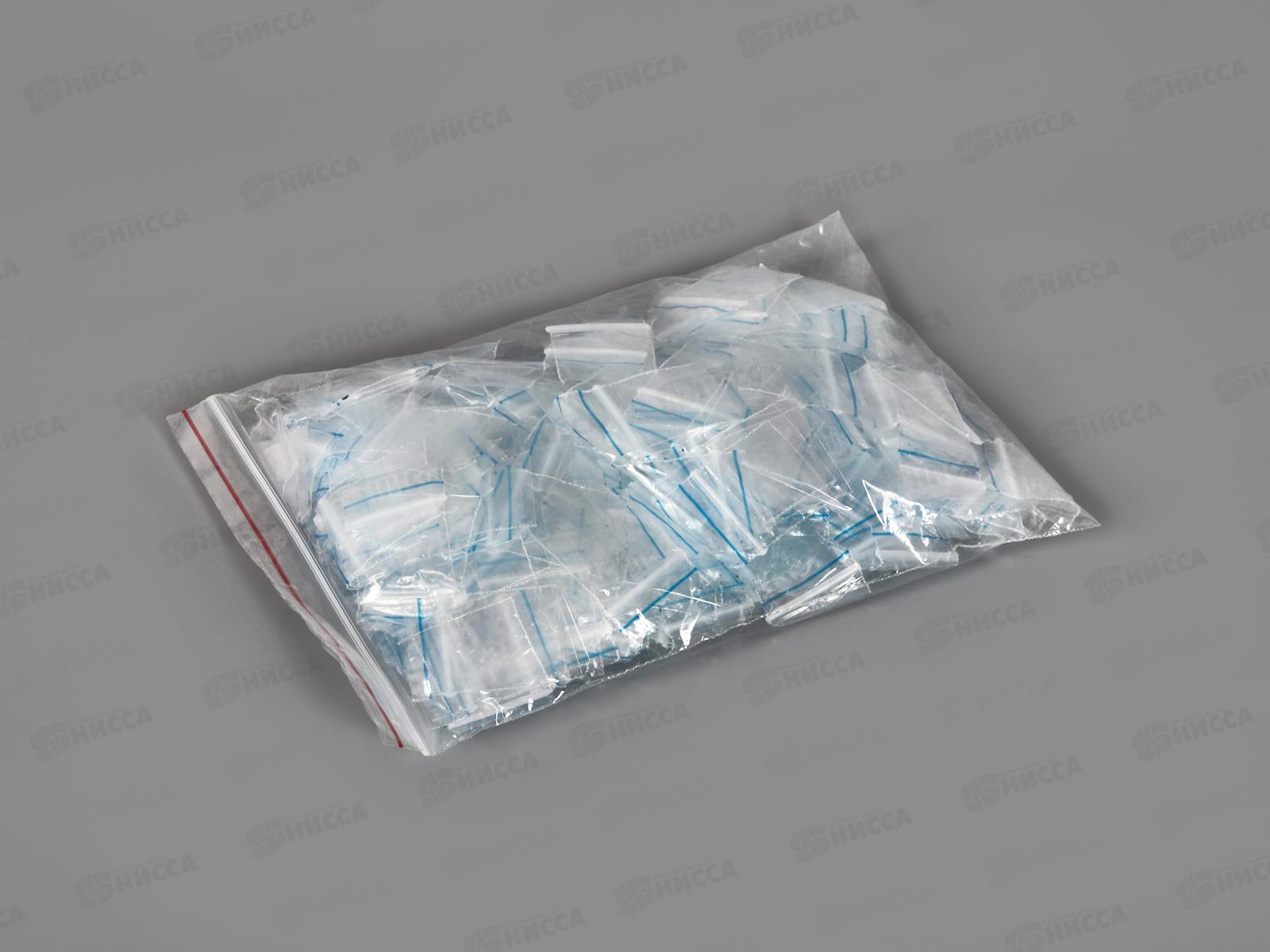 Пакет зип-лок 4*6см (уп/100шт) 30мкр *100