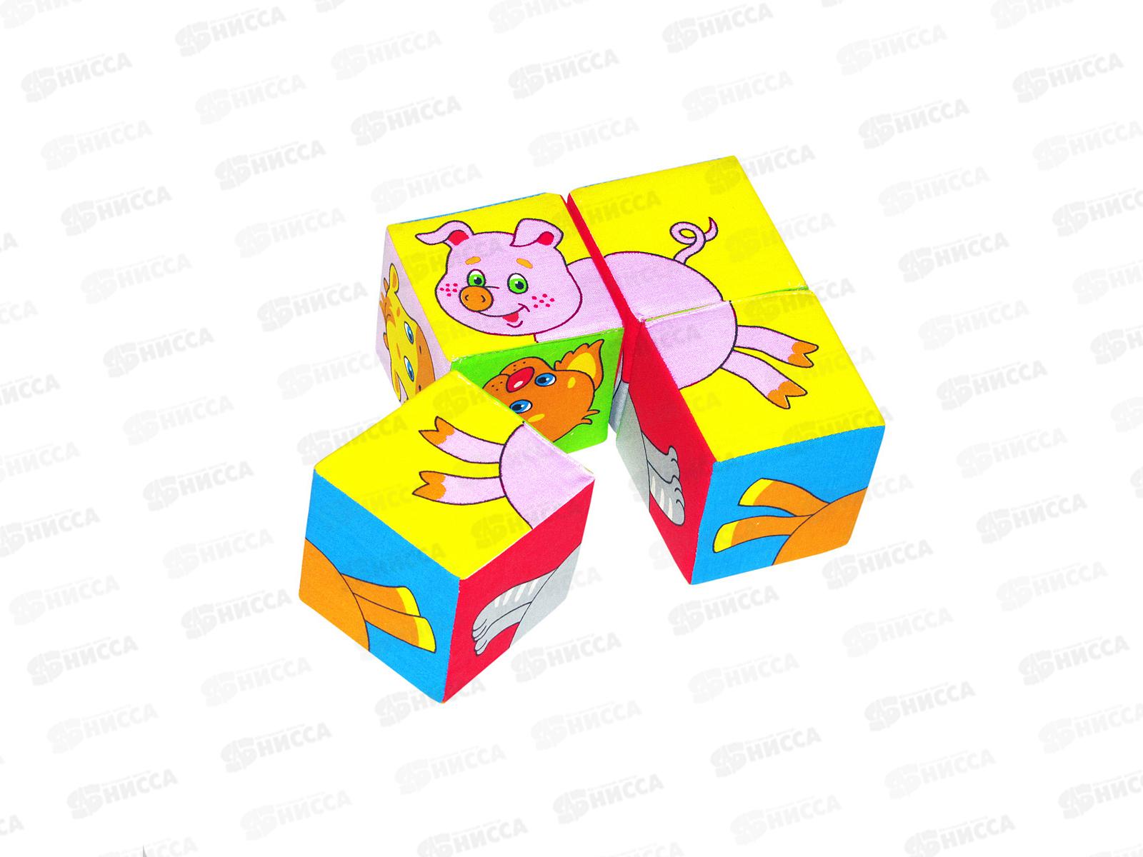 Мякиши кубики Собери картинку (Животные 2) 236