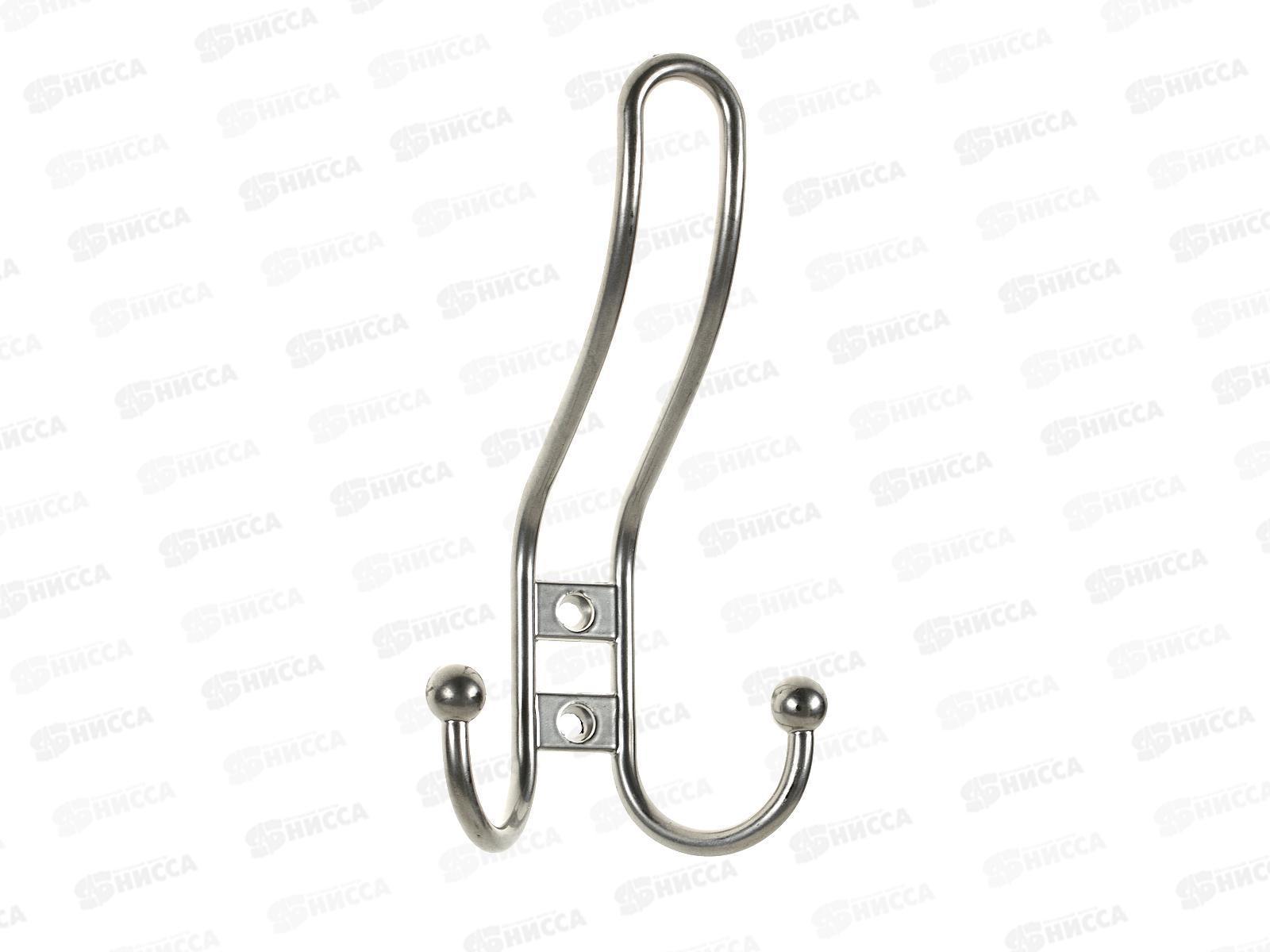 Крючок-вешалка №12 хром эффект *30