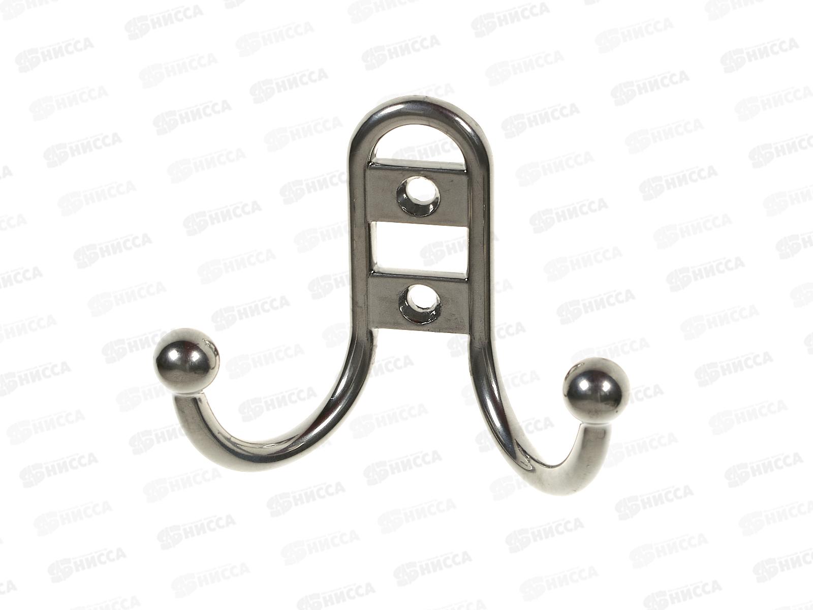 Крючок-вешалка №13 хром эффект *100