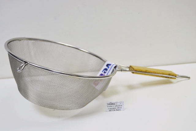Сито с ободом и ручкой 24см VETTA Retro SY-021-24 886-045 г