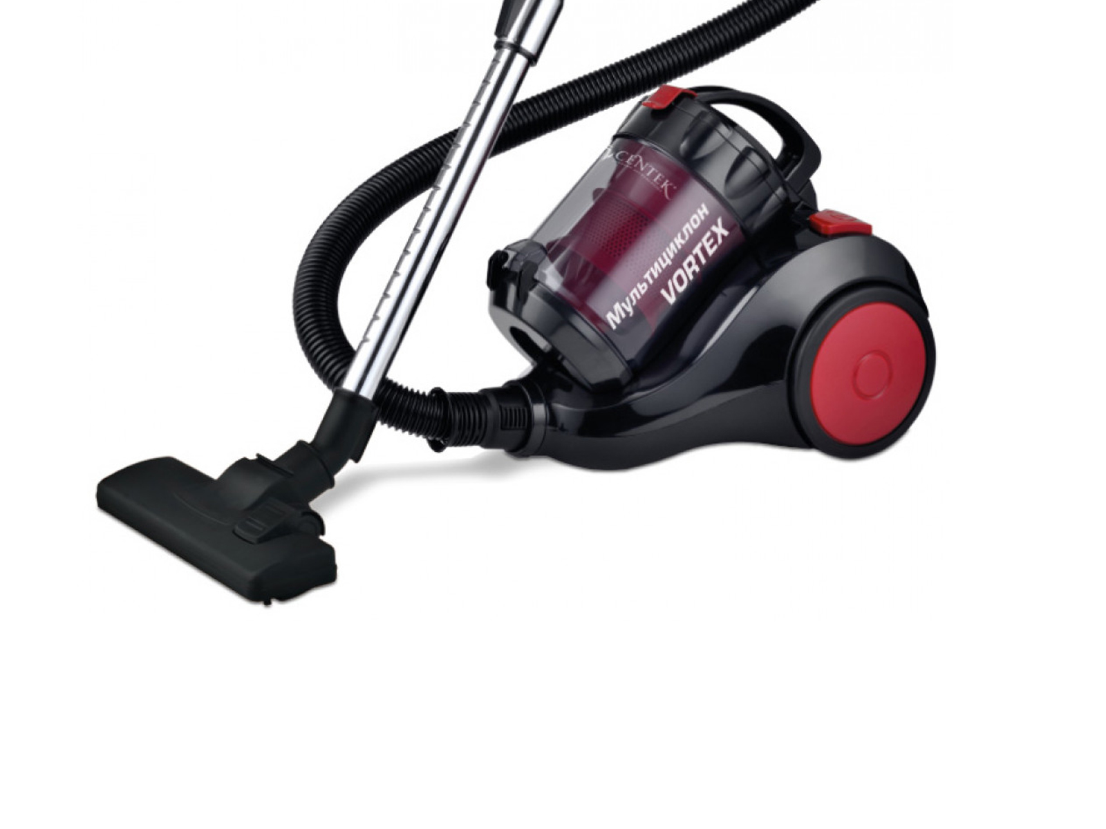 Пылесос CT-2529   2000вт мультициклон красно-черный *3