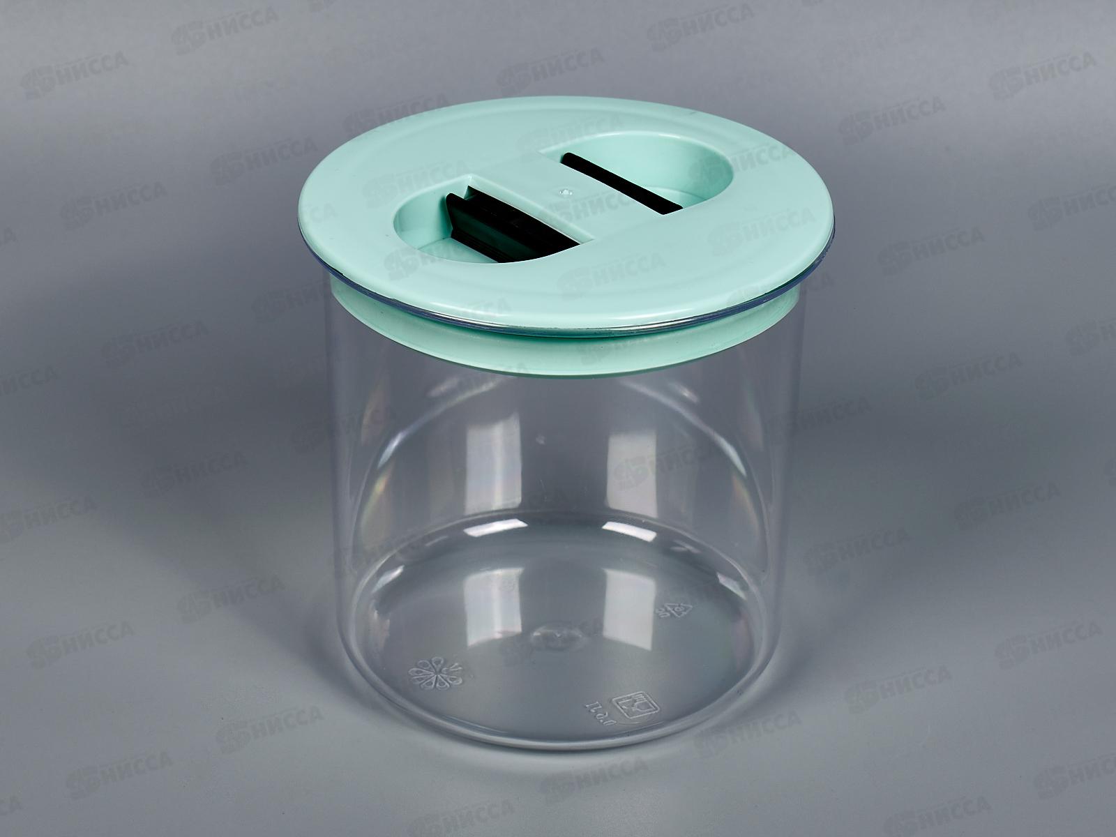 Банка 0,6л для сыпучих продуктов круглая С297 *48