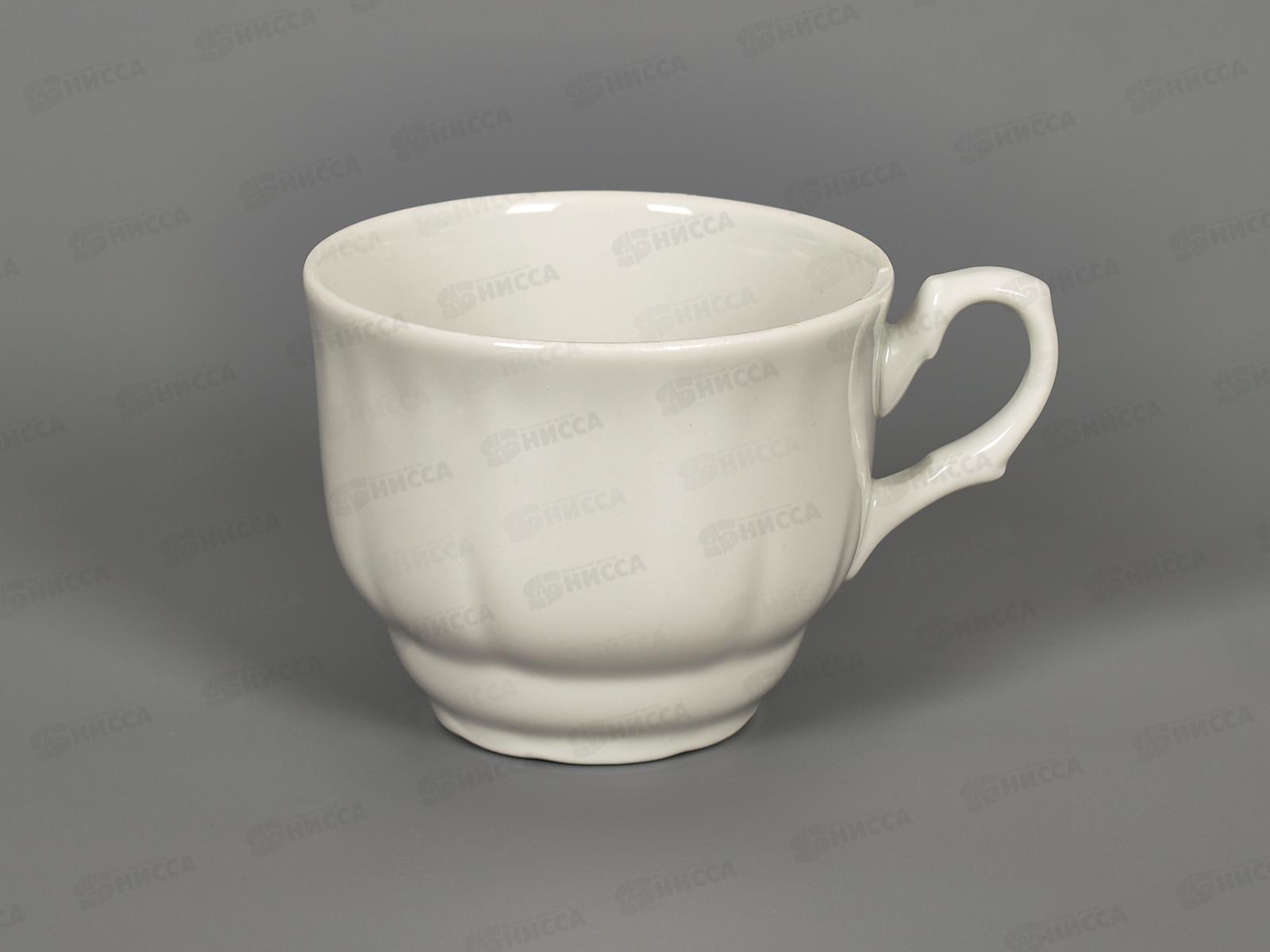 Чашка чайная 250см3 фарфор. 272 &quotТюльпан&quot Белье 6С0128 *24