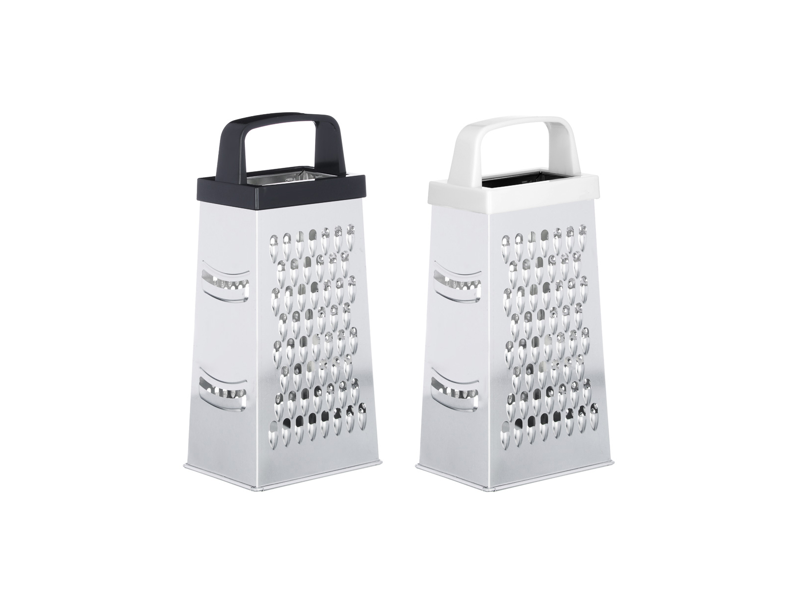 Терка 4-х сторонняя 23см жестяная, 2 цветные ручки, VETTA 885-105    г