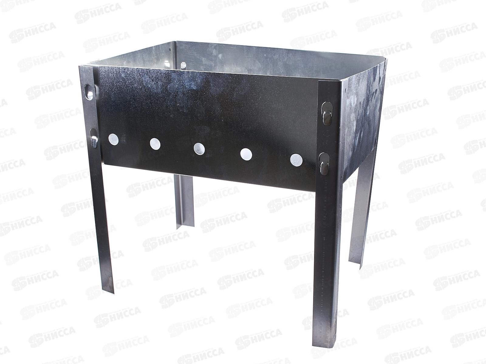 Мангал 350*250*140 в коробке (0,5мм) М-9 СП0009