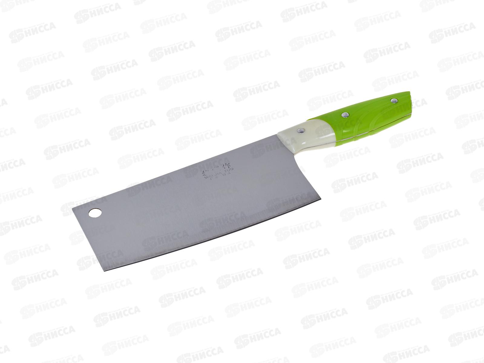 Нож кухонный (тесак) 17см пластиковая ручка 804 (045186)  Ж