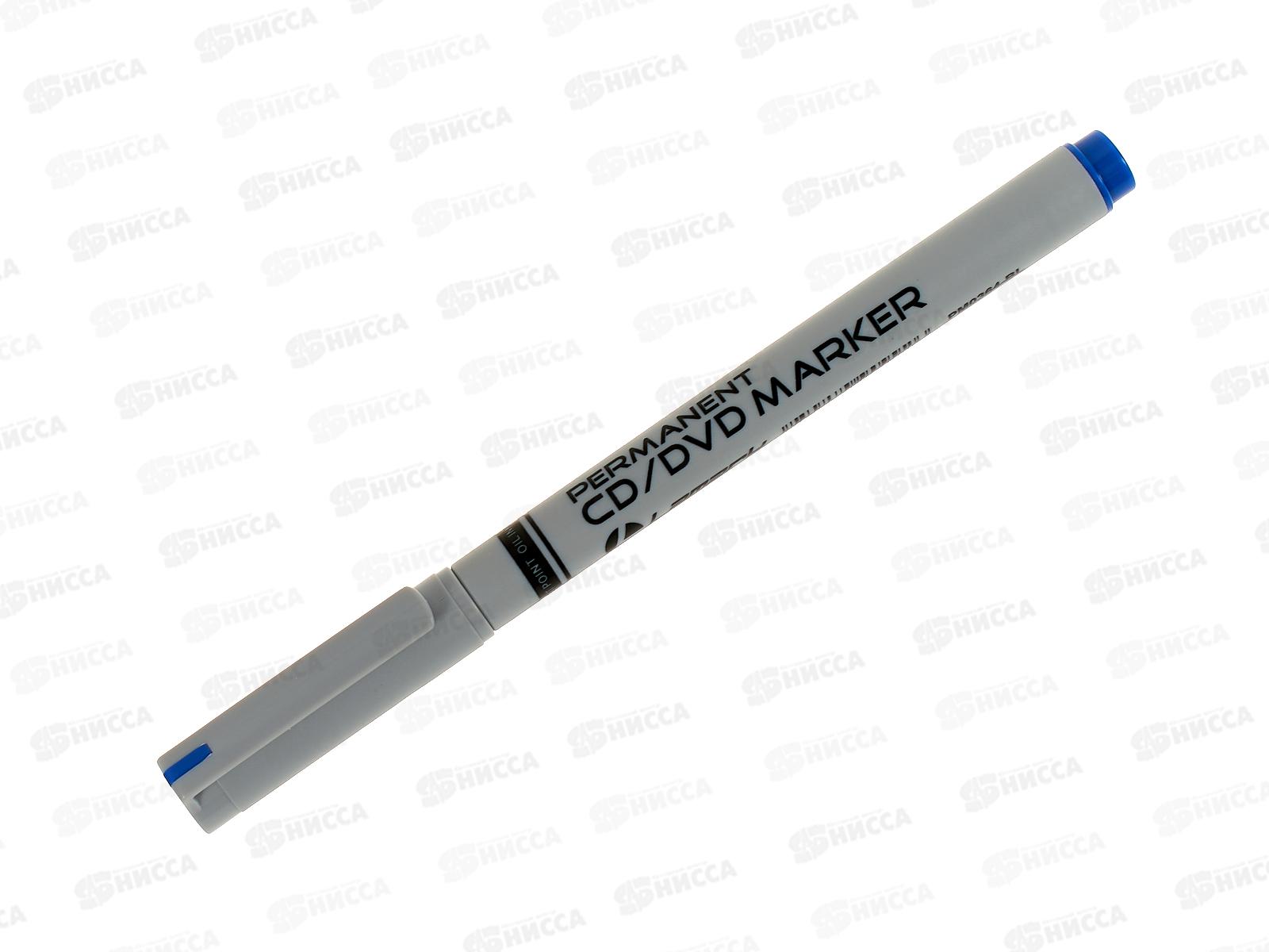Маркер LAMARK перманентный для CD синий, 0.5-0.9мм, PM0364-BL *24/2304