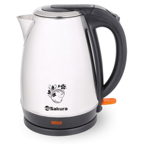 Чайник электрический SA-2136 1,8л нержавеющая сталь д