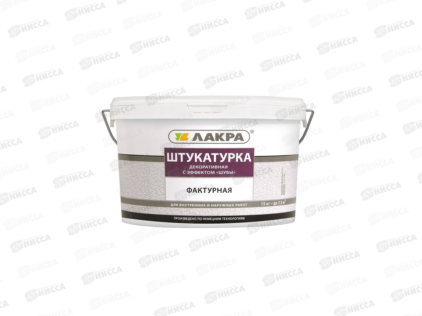 Штукатурка фактурная декоративная с эффектом &quotшубы&quot  белый 15кг