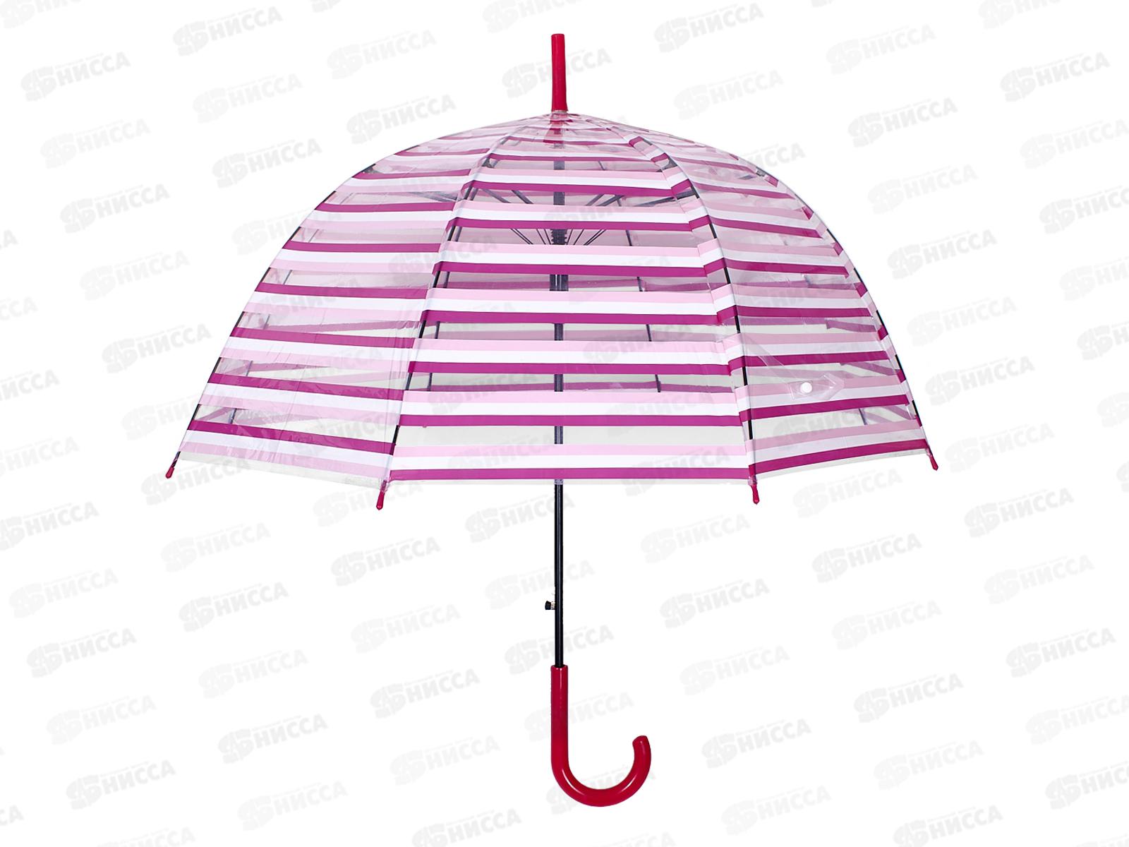 Зонт-трость 80см пластмассовая ручка полимер (44736)  *60 Ж