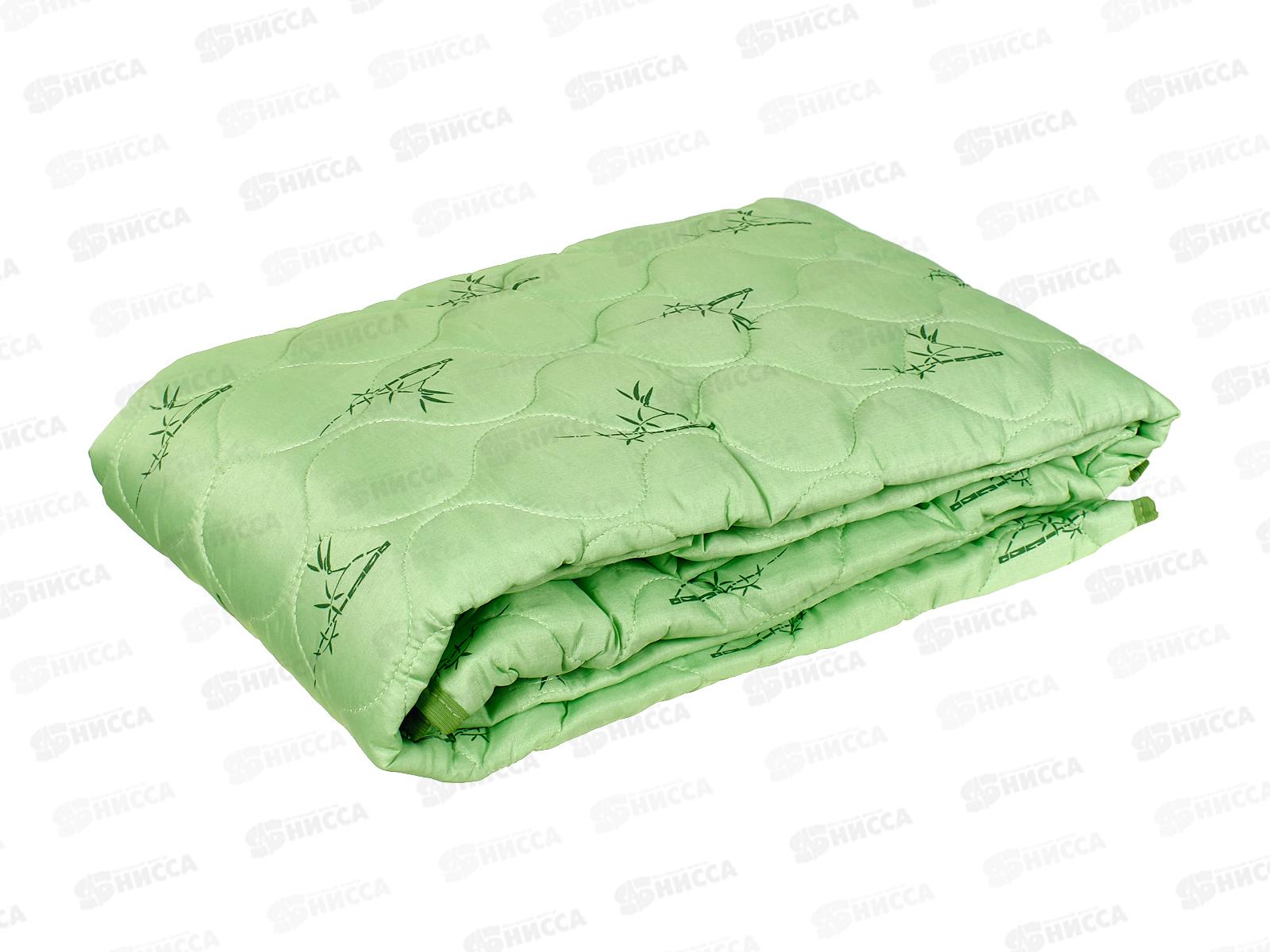 Одеяло Эконом бамбук облегченное 2 спальное 175х205 полиэстан  А 041