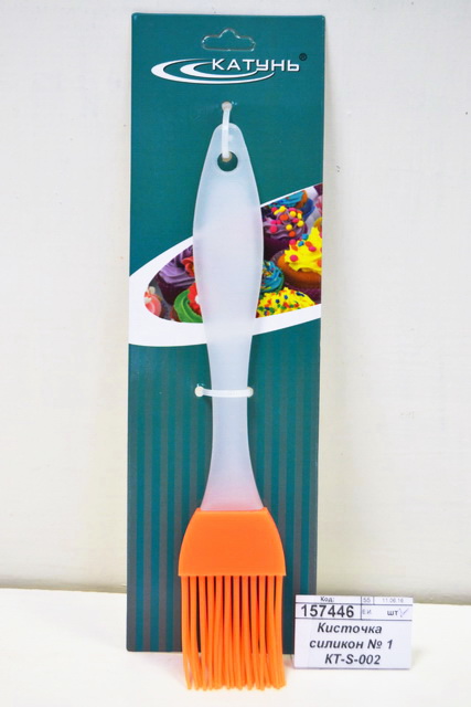 Кисточка силиконовая № 1 КТ-S-002