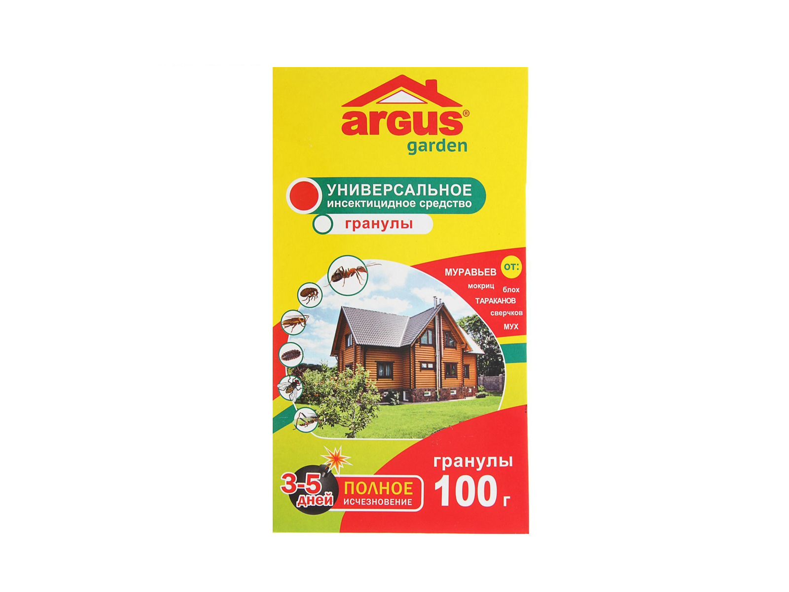 АРГУС Garden гранулы от муравьев 100гр *40 AR-762