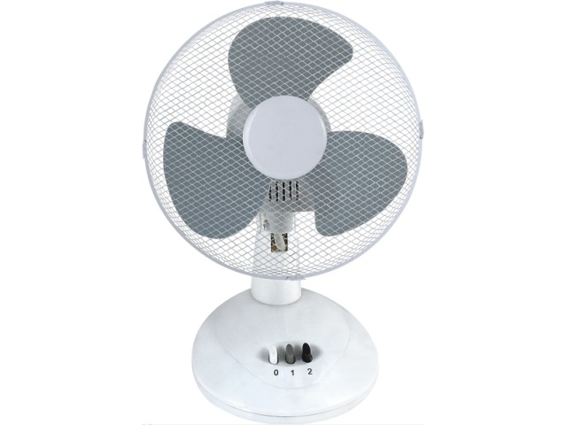 Вентилятор настольный  SA-13B бело /голубой