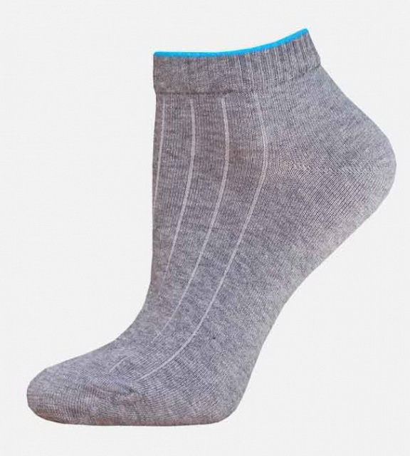 Носки женские 1301 Active 027 цвет серый меланж, размер 23 *60