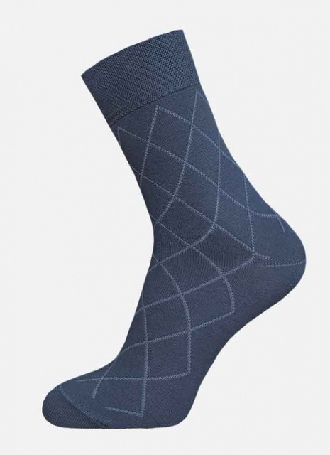 Носки мужские 2224 Basic 017 цвет темно серый, размер 27