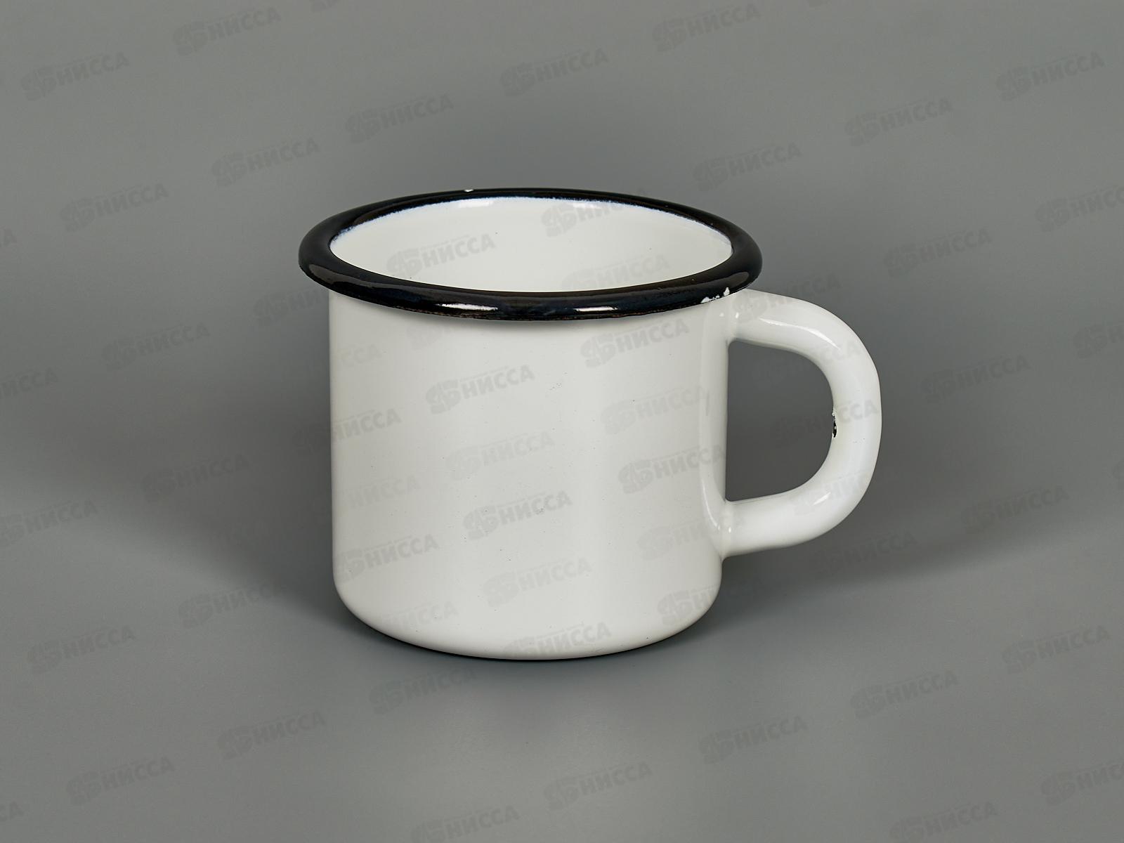 Кружка 0,25л эмалированная 01-0102 *48