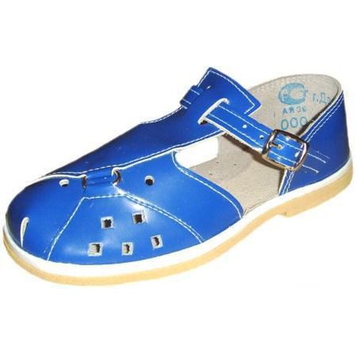 Сандали летние детские ЛАК (пряжка) размер 18,5 для мальчика