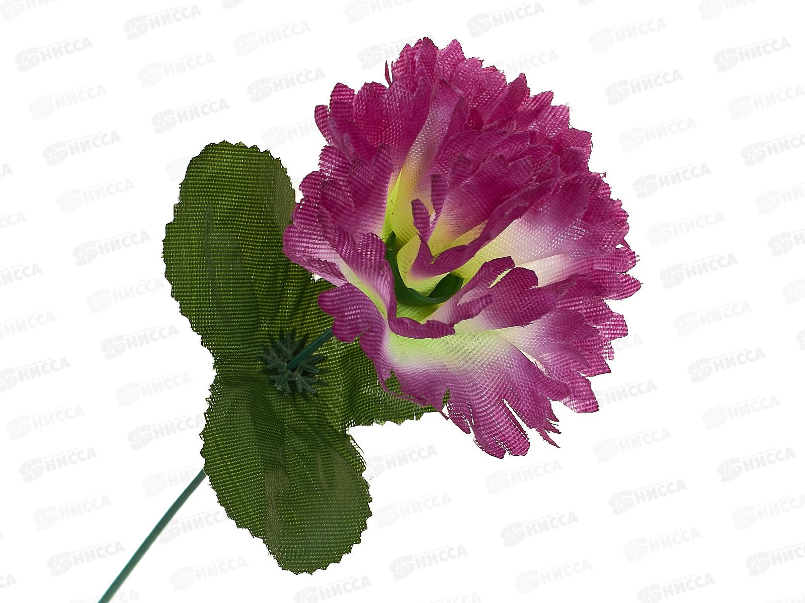 Цветы искусственные 25см гвоздика сиреневая 1376818 *20