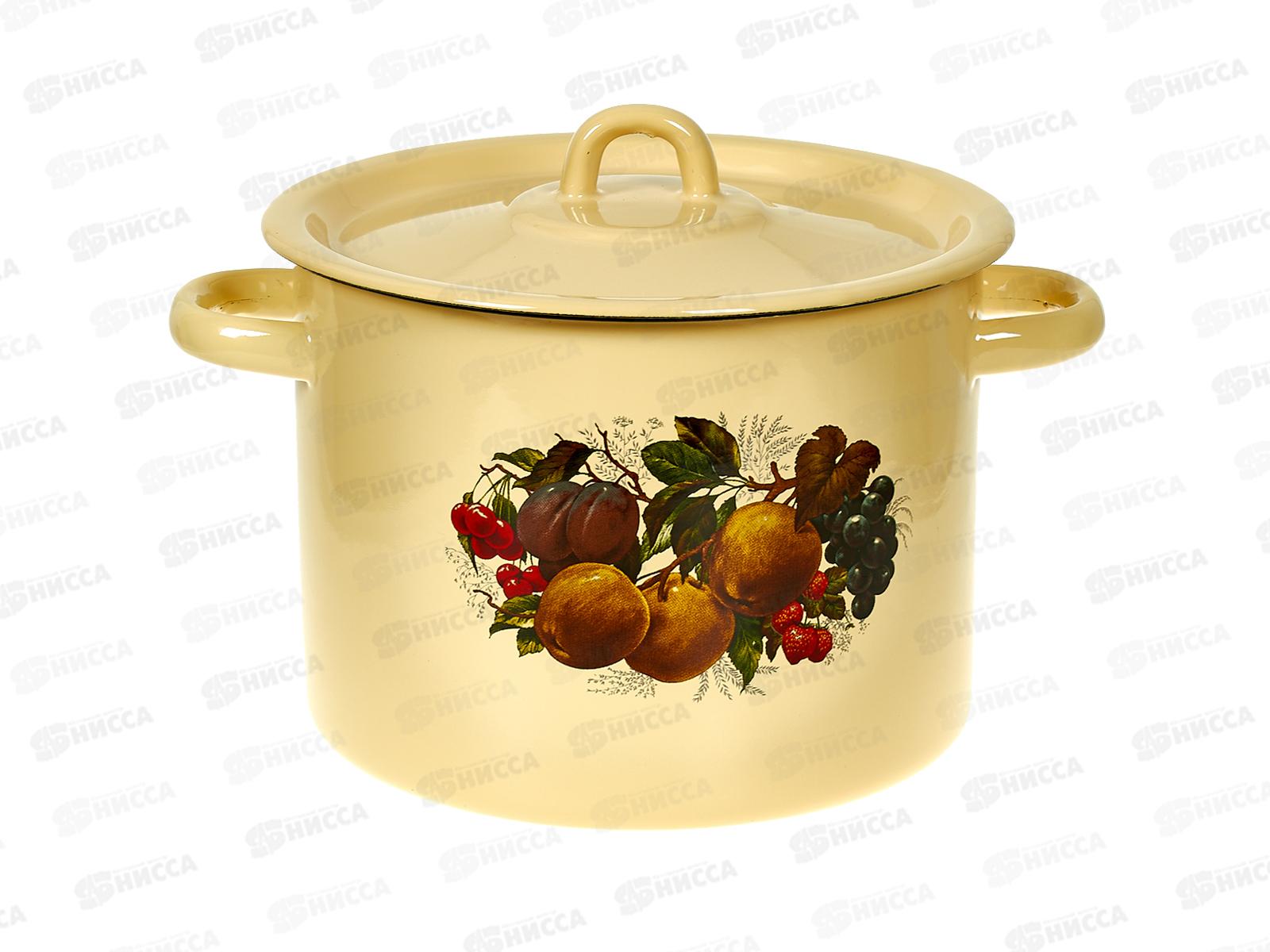 Кастрюля 3,5л цилиндрическая палевая Йогурт С1612.П*44  *4