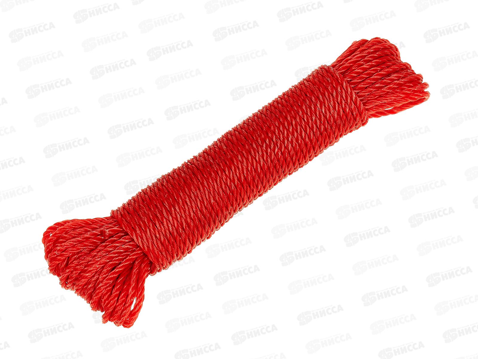 Веревка бельевая 15м х 3мм, цвет в ассортименте, AL-231 *12/360