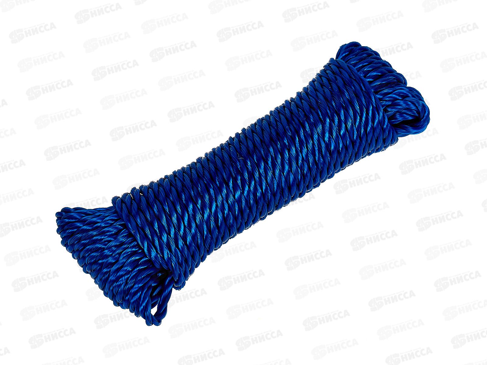 Веревка бельевая 10м х 5мм, цвет в ассортименте, AL-236 *10/500