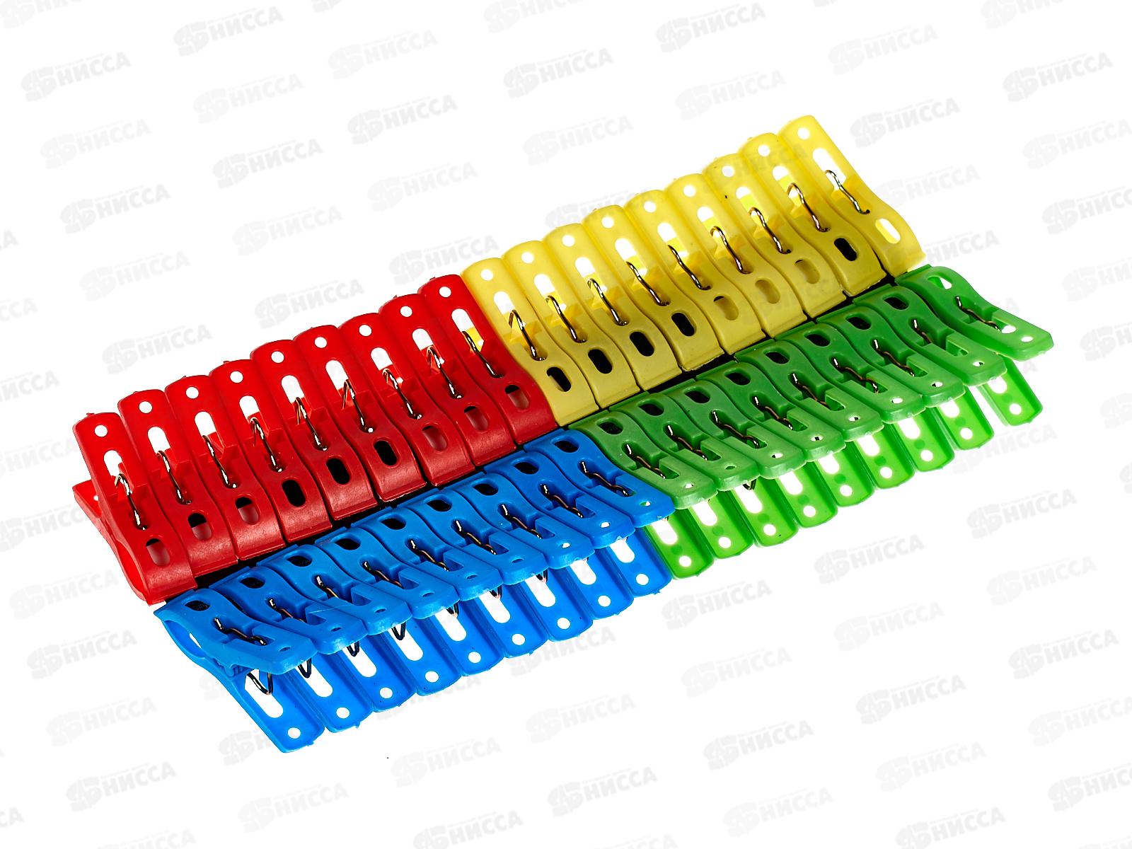 Прищепки 36шт 5.5х1.2см., полимеры, AL-108 *150