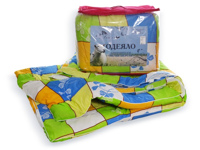 Одеяло Стандарт овца зима 1,5 спальное полиэстан  А 107