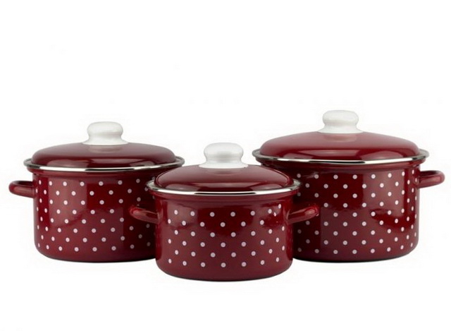 Набор кастрюль ГОРОХ 2-3144/6  (2,0л 3,0л 4,0л)   *1