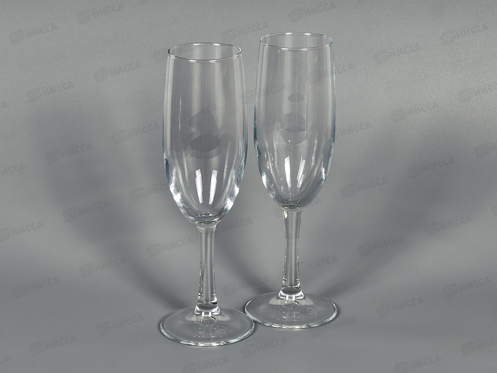 Набор фужеров для шампанского CLASSIQUE 360cc 2шт  440150/440335 *8