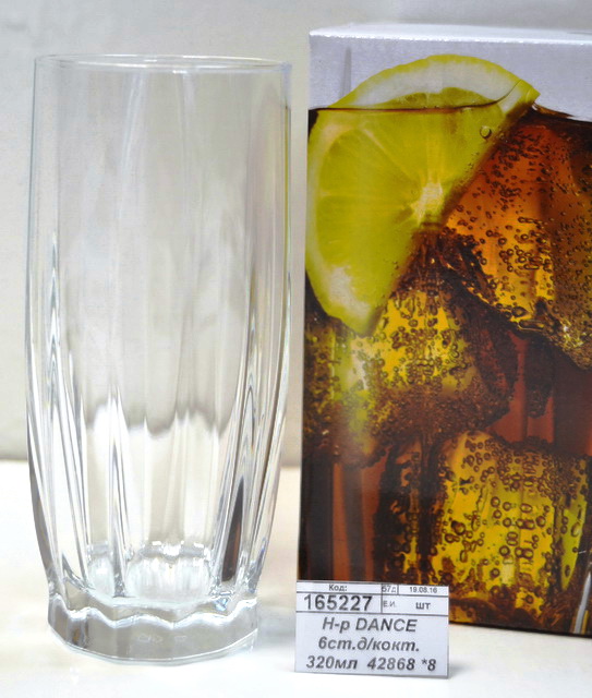 Набор DANCE 6 стаканов для коктейля 320мл  42868 *8