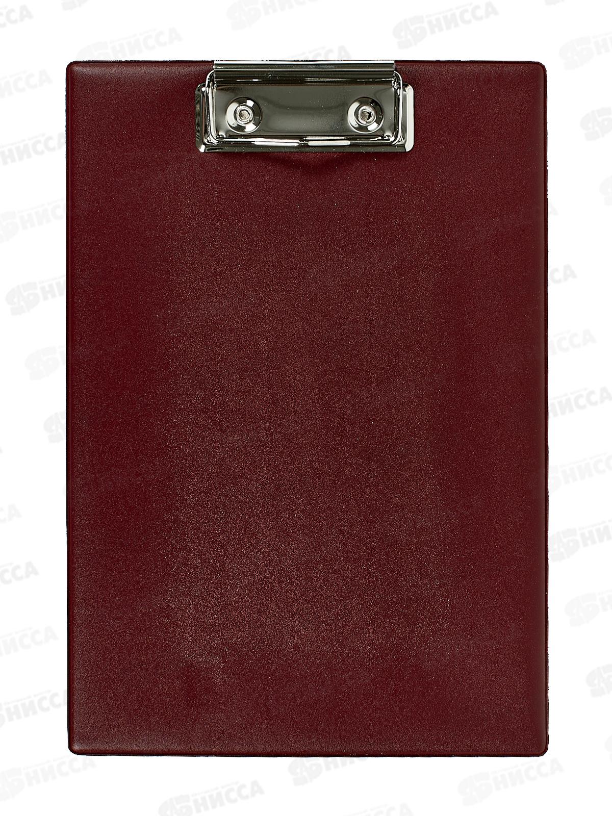 Планшет А5 ДПС с зажимом бордовый, 2822-103