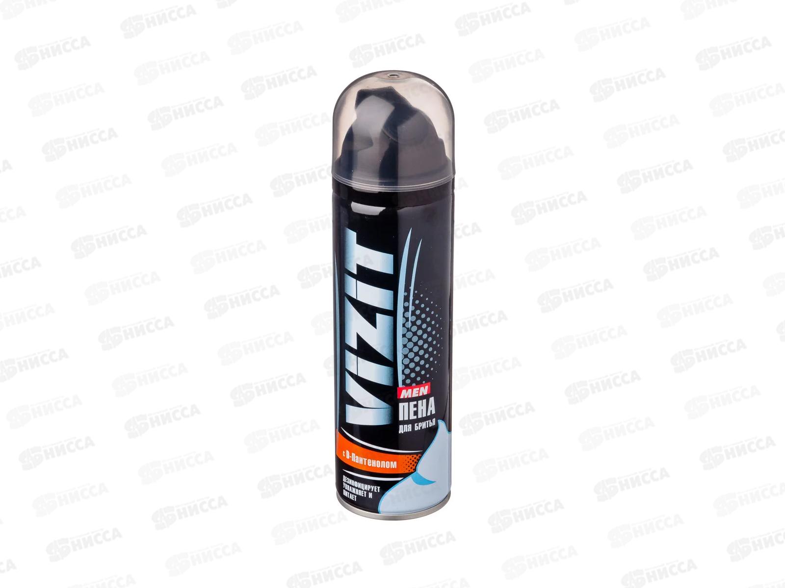ВИЗИТ пена для бритья D-Пантенолом 225мл *12