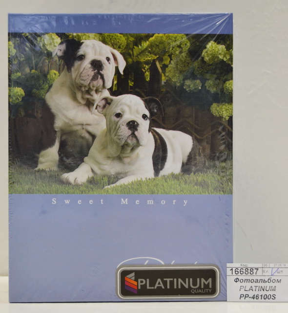 Фотоальбом PLATINUM PP-46100S собаки-2*12