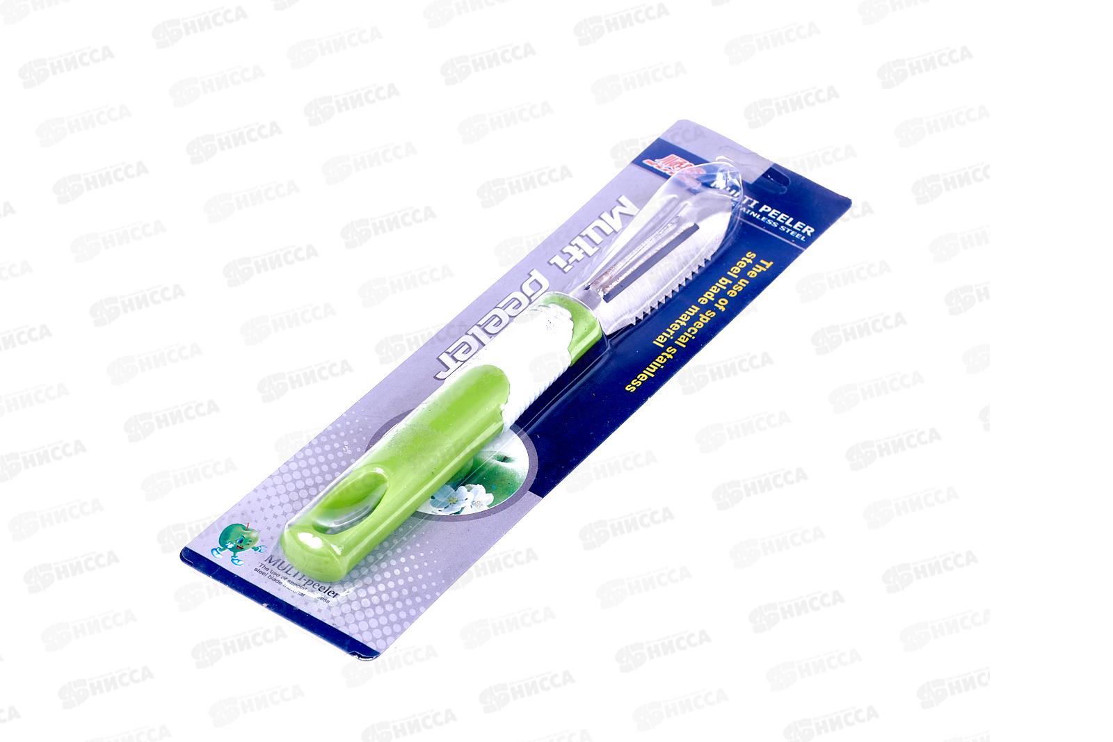 Овощечистка, пластиковая ручка, 20см, AL-024 *600