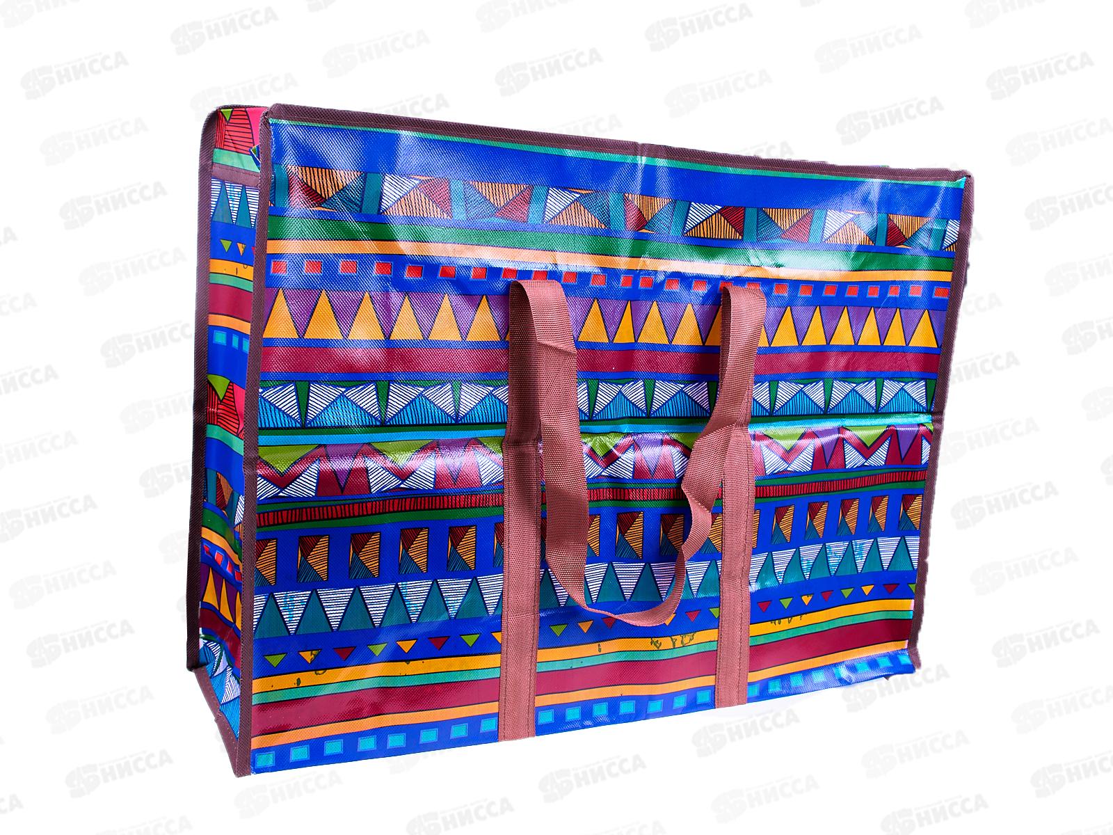 Сумка  хозяйственная с рисунком, 60х45х20см  нетканый материал, AL-271-2 *100