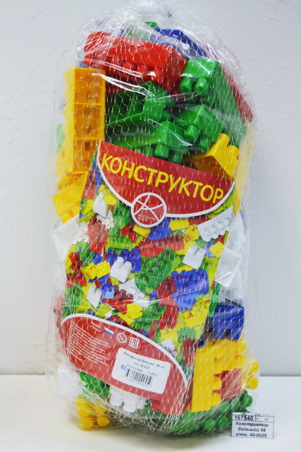 Конструктор большой 96 элем. 40-0025  *12