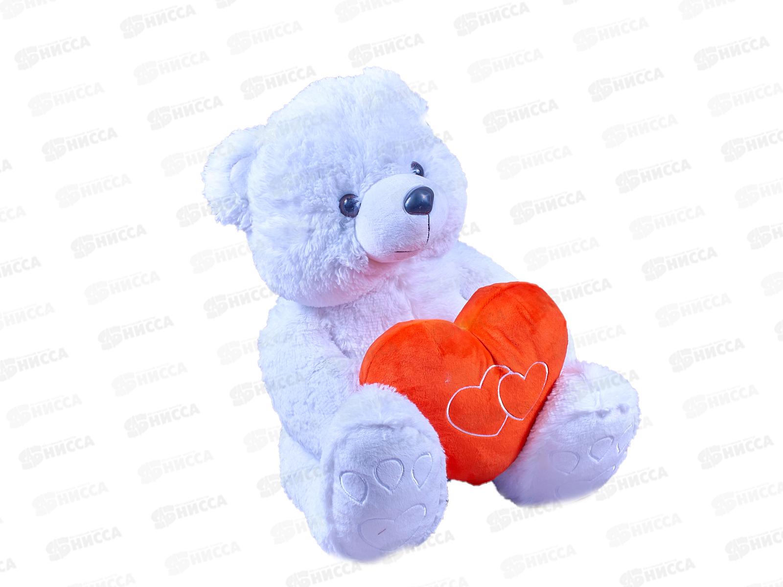 Медведь Эдди (белый с валентинкой) 14-27-2 Рэббит