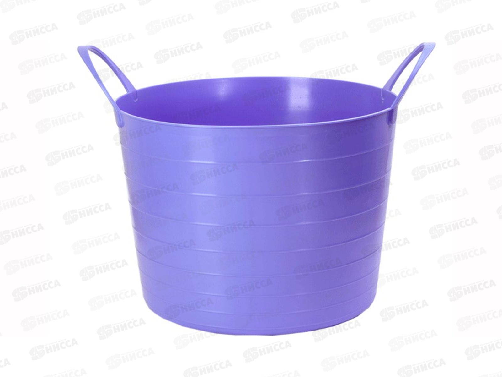 Корзина 17л мягкая Сиреневый М2880 *15