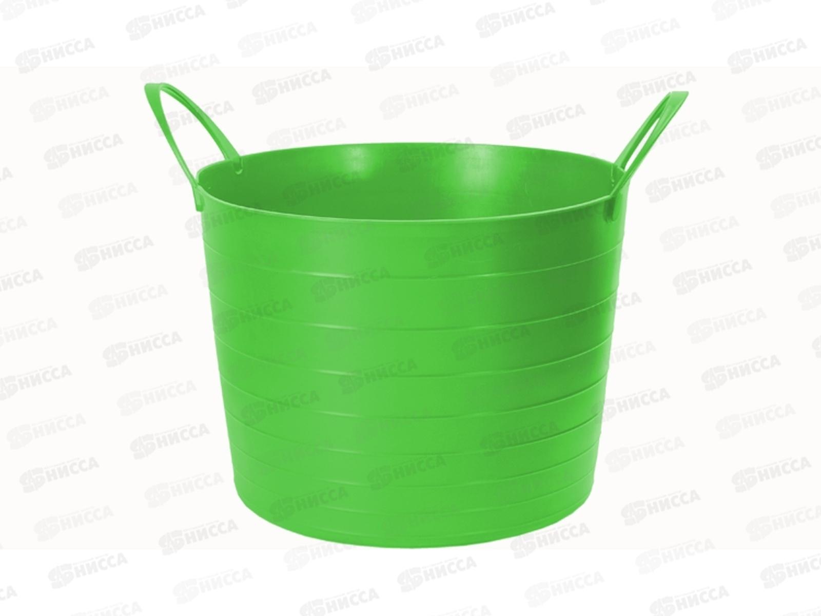 Корзина 17л мягкая Ярко-зеленый М2880 *15