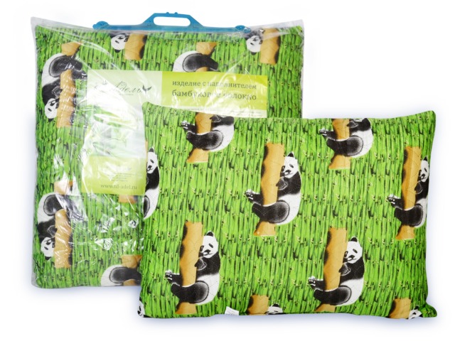Подушка бамбук 70*70 полиэстан А