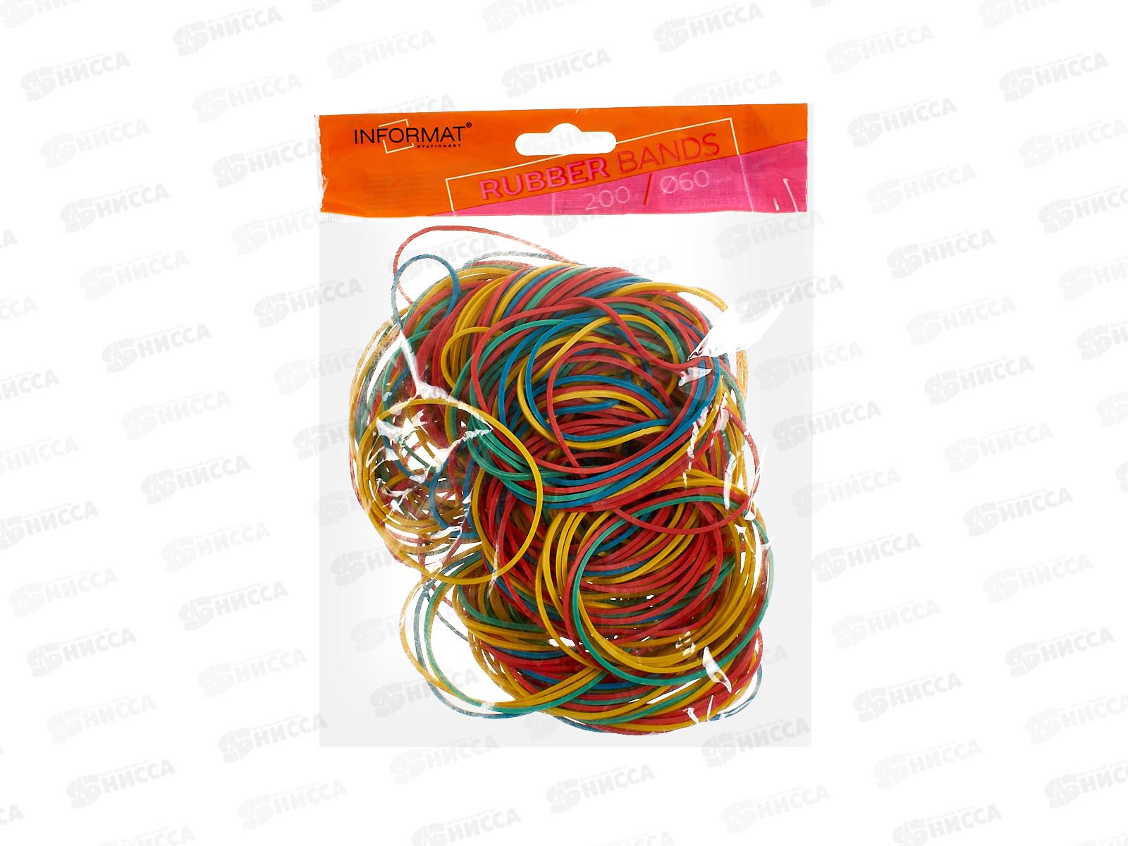 Резинка для денег inФОРМАТ  200г, ассортимент, RBOPP-200 *25/50