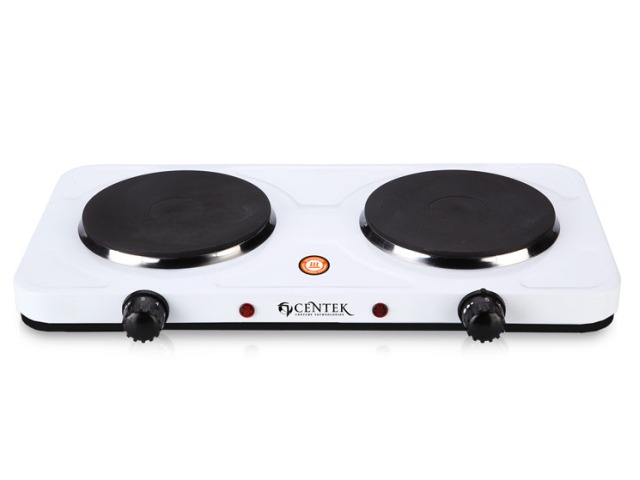 Плита электрическая CT-1507 2конфорки 155мм 2000вт