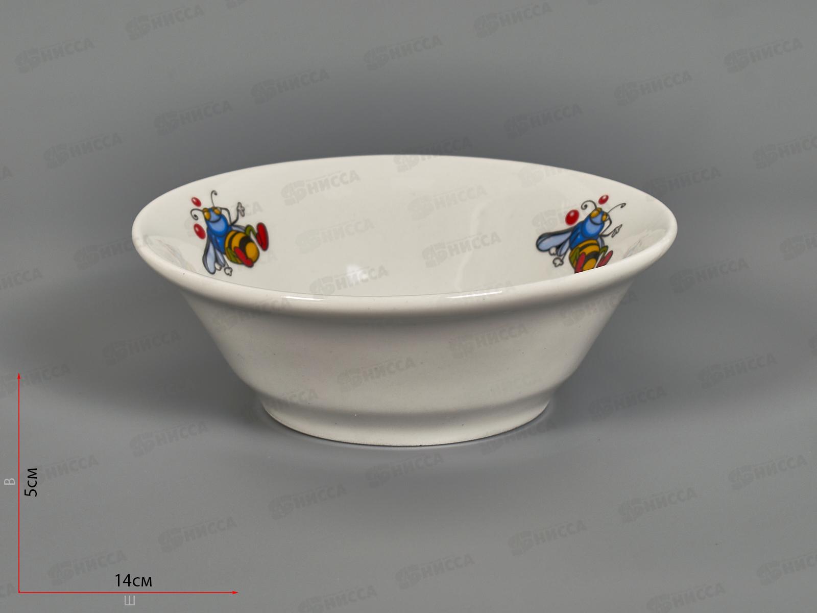 Салатник 360 см3 Идиллия Лесовичек 4С0478 *20