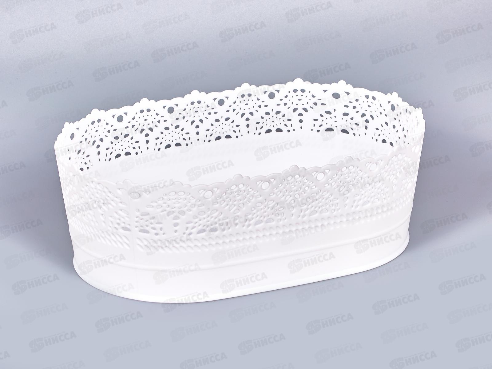 Сухарница АЖУР 22см Белая М1190 *12