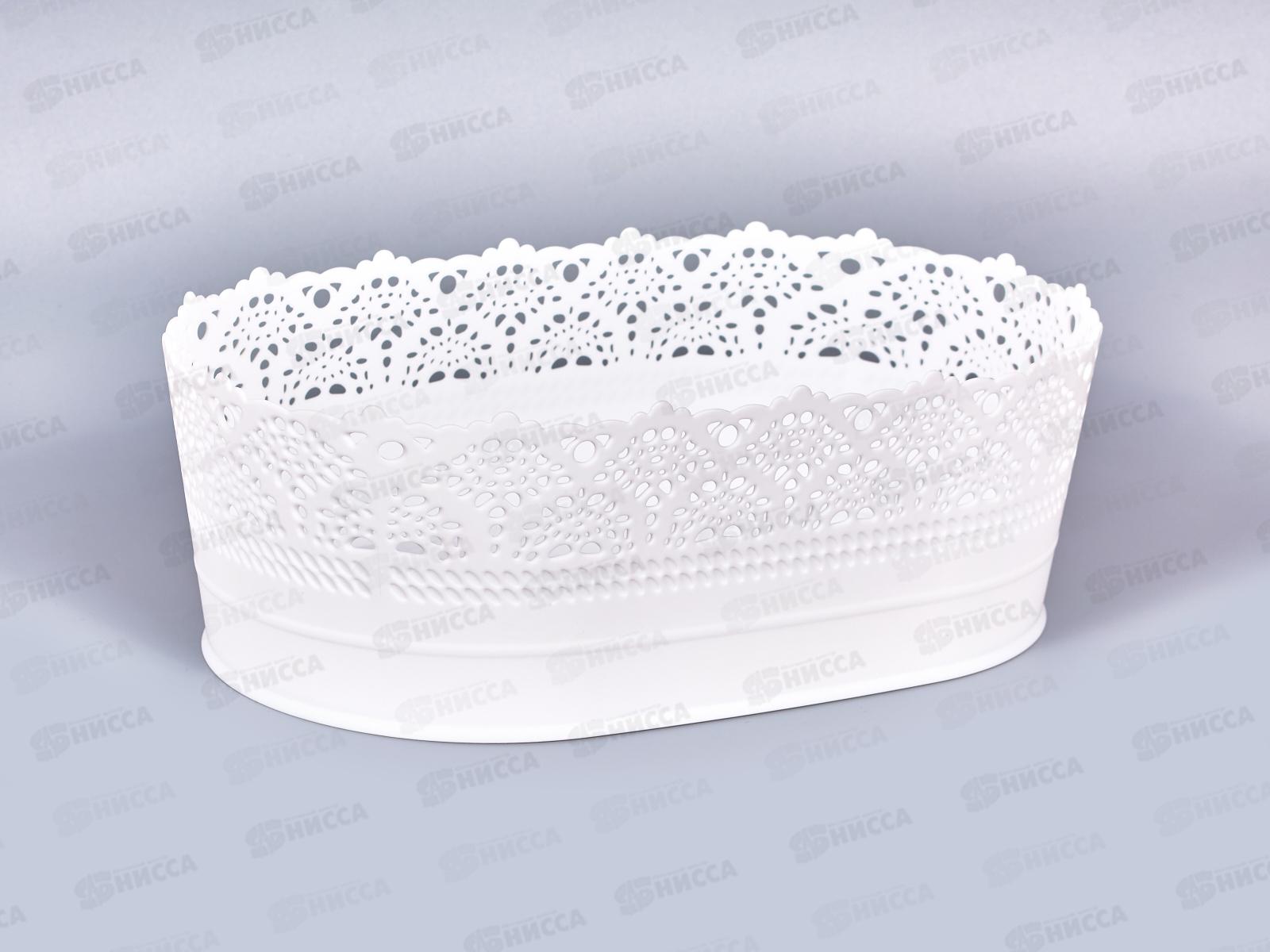 Сухарница АЖУР 28см Белая М1191 *12