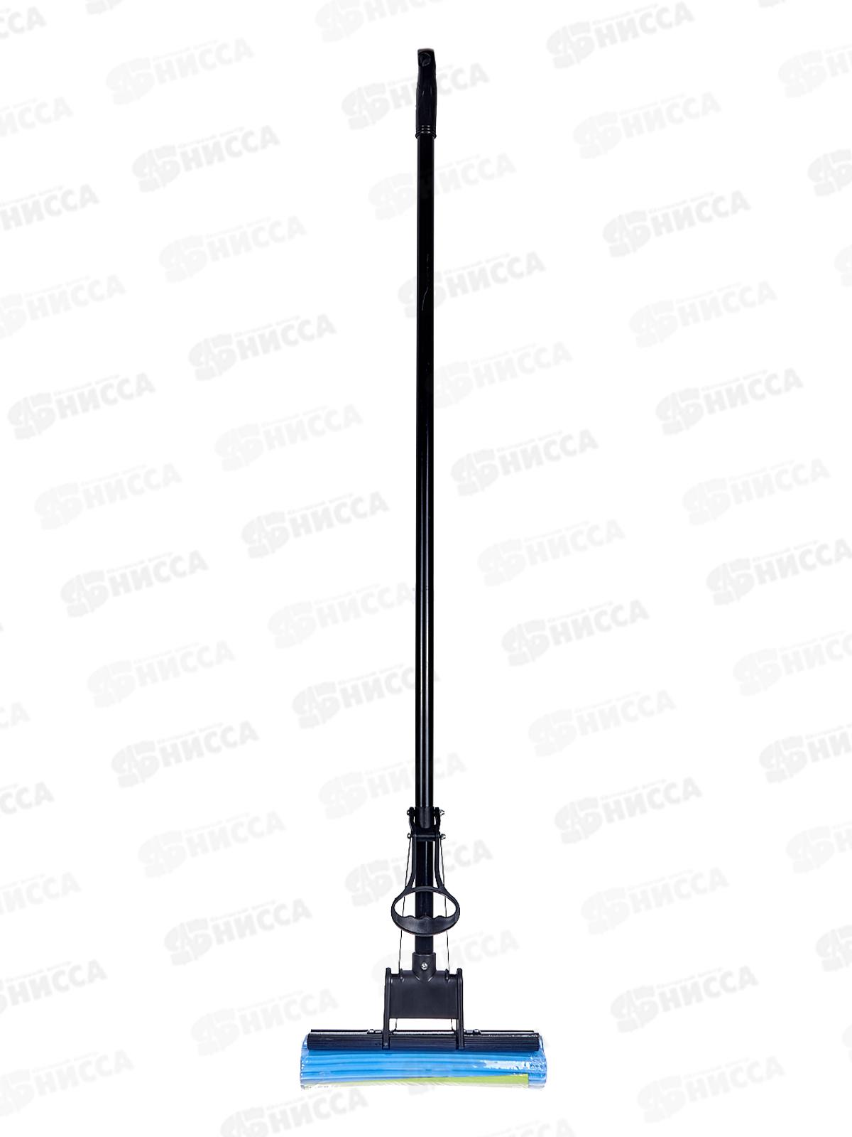 Швабра ПВА VETTA эконом стальная ручка,110см 1рядный ролик 444-008 г