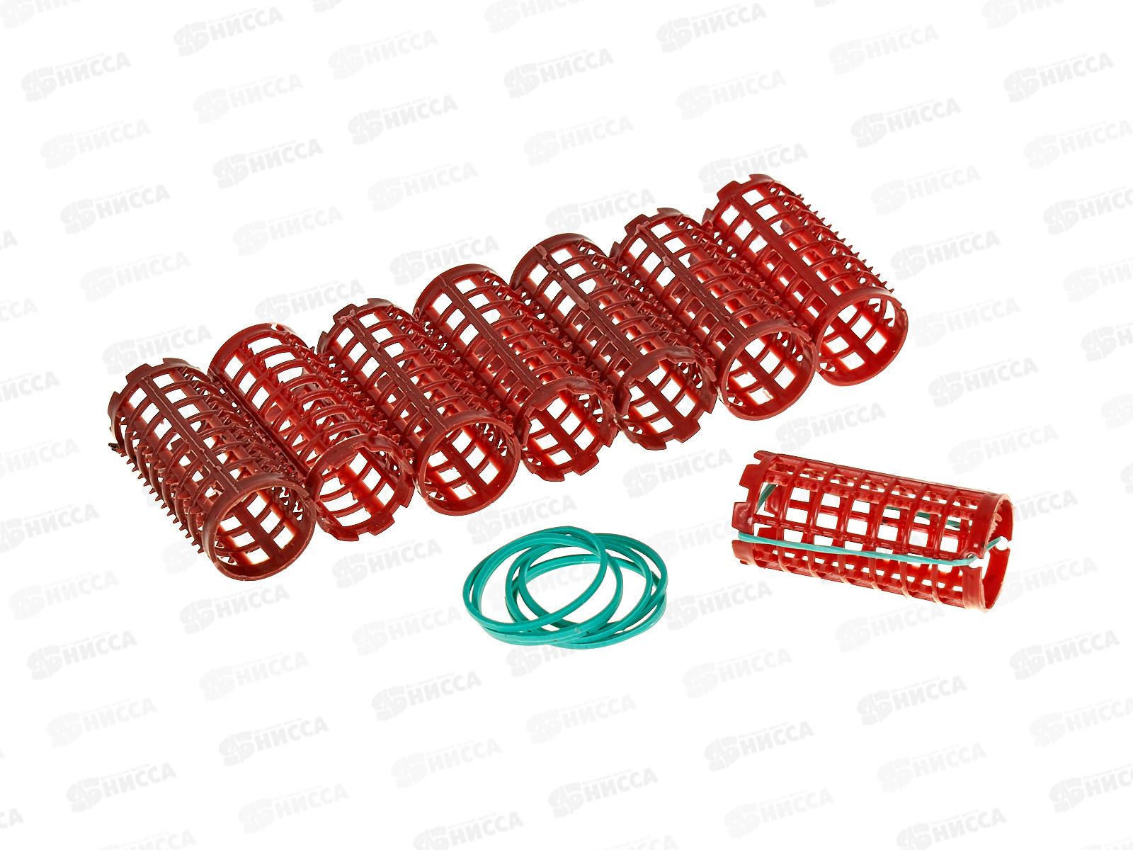 Бигуди с резинкой 8шт 27мм уп10шт* 7/56